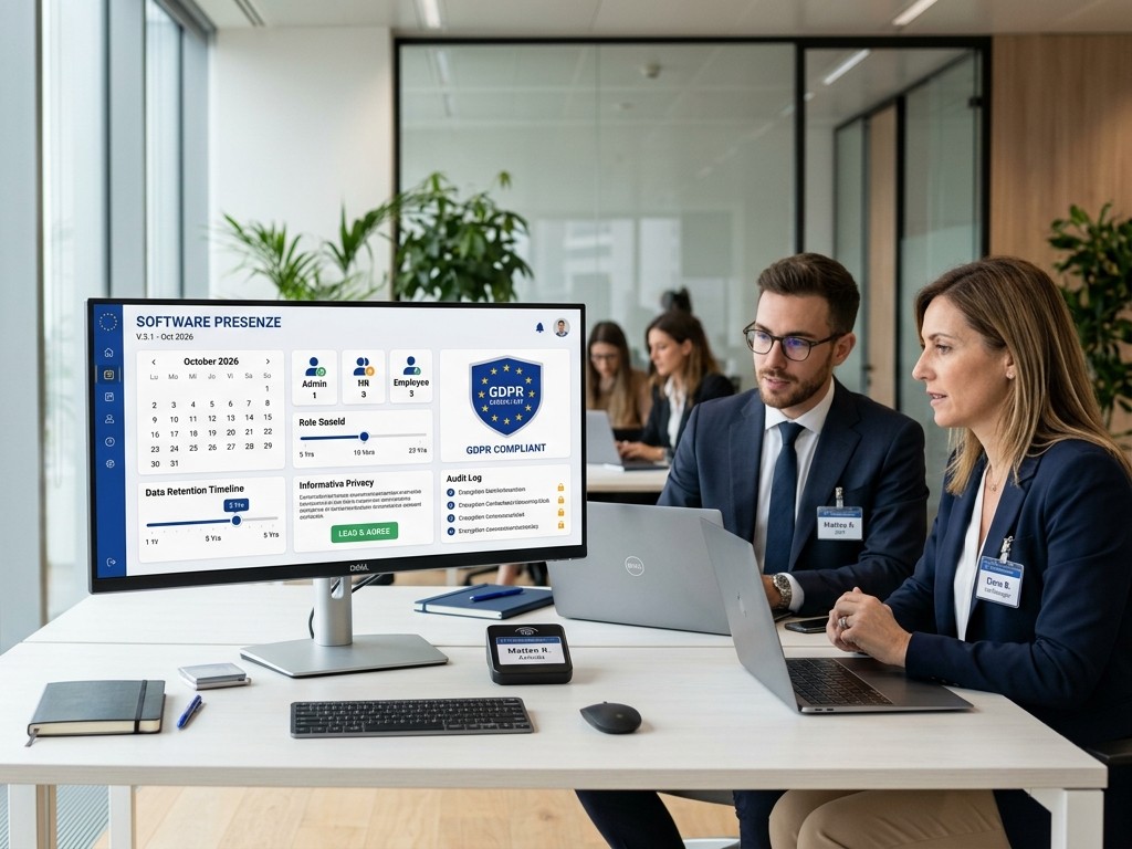 Software presenze a norma GDPR: come scegliere, configurare e gestire la compliance
