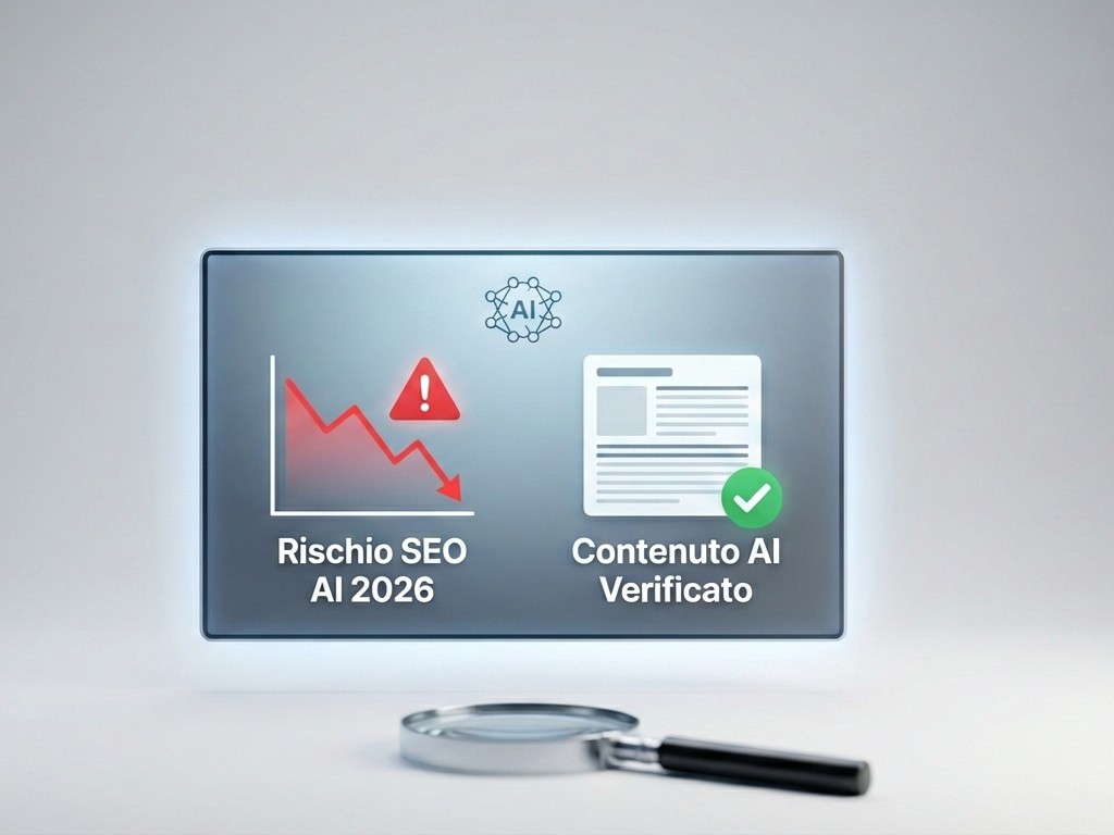 Rischi SEO dei contenuti AI: come evitarli nel 2026