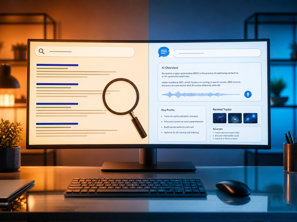 SEO e AEO differenze: guida per visibilità AI online