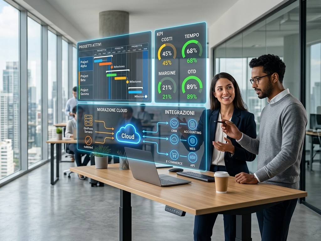 Cloud-native ERP per gestione commesse: come scegliere e implementare la soluzione giusta